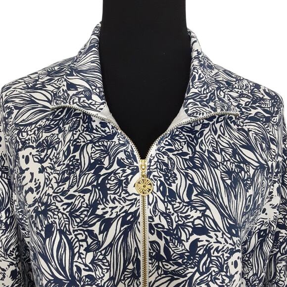 Lilly Pulitzer Skipper Popover UPF 50+ High Tide Navy Gday Mate Koala S NWT - Picture 3 of 12